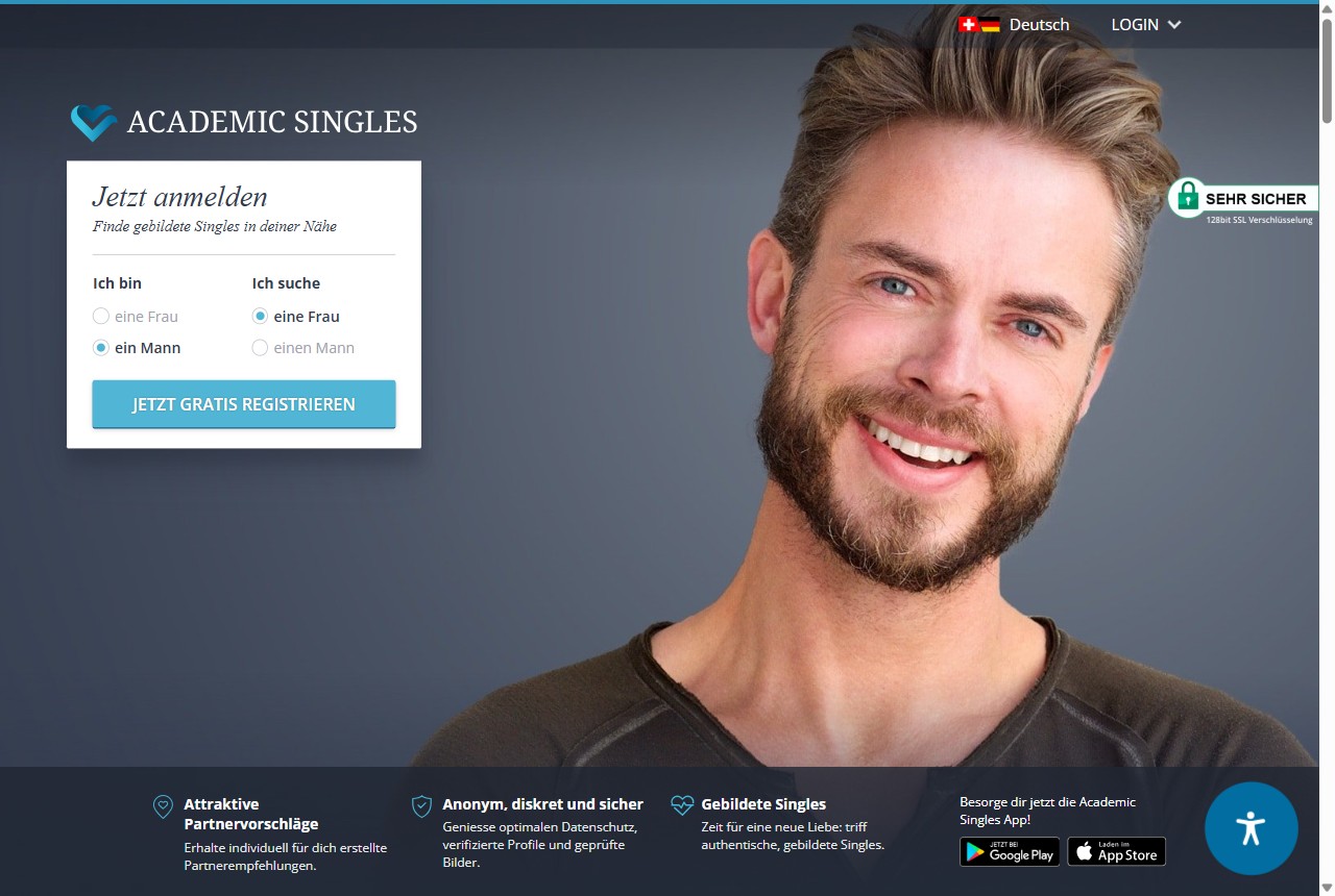 Academic Singles Startseite