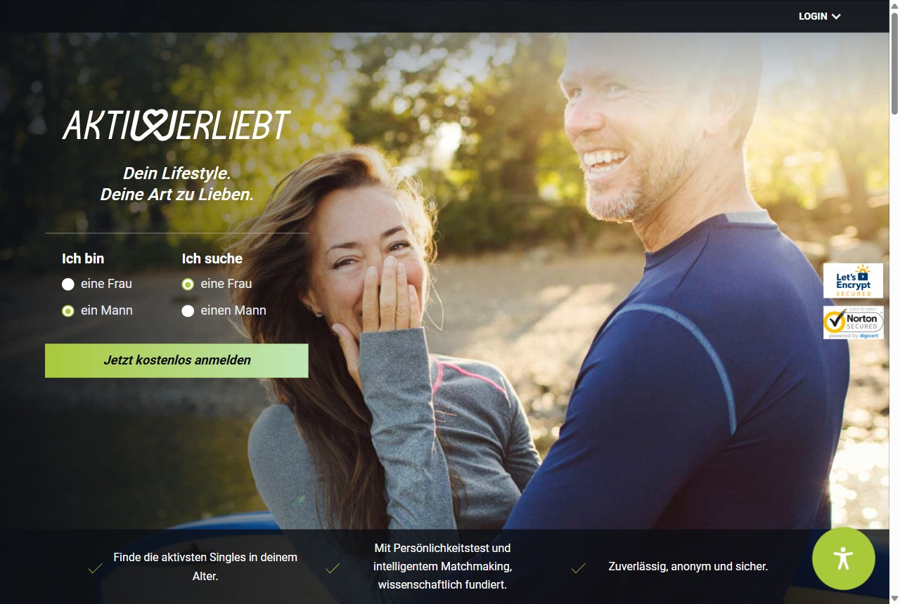 Aktiv und Verliebt Startseite