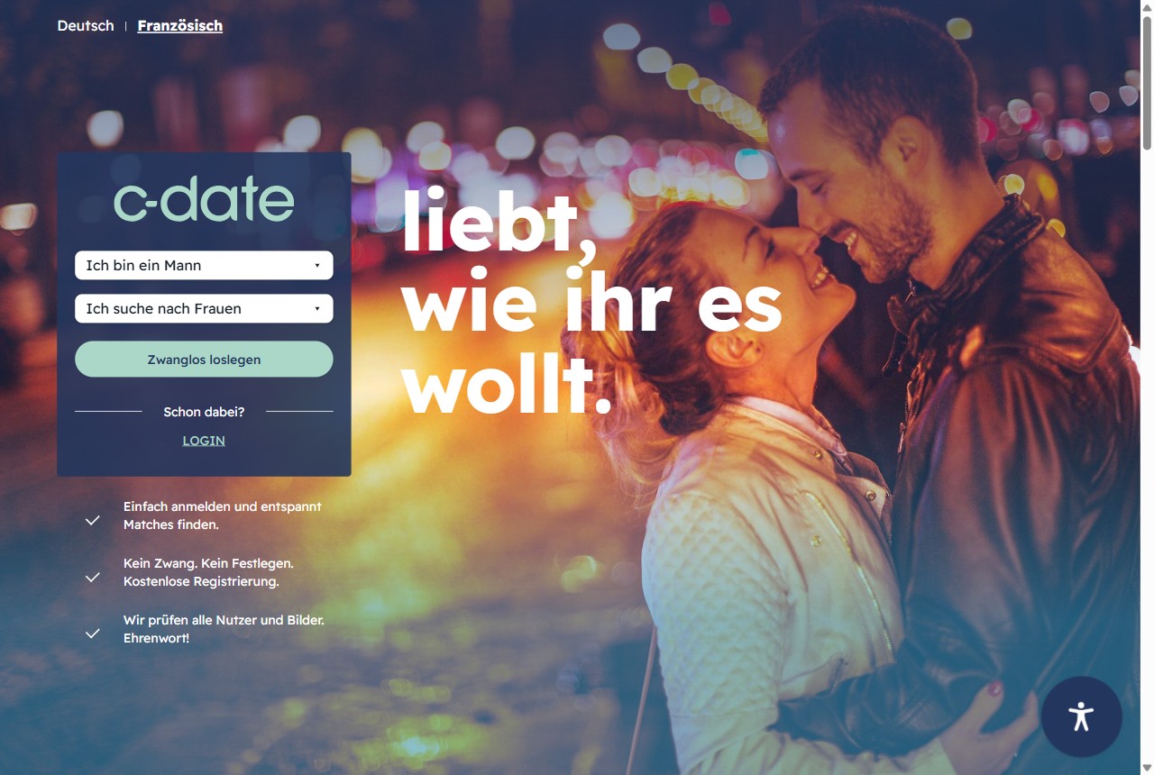C-Date Startseite